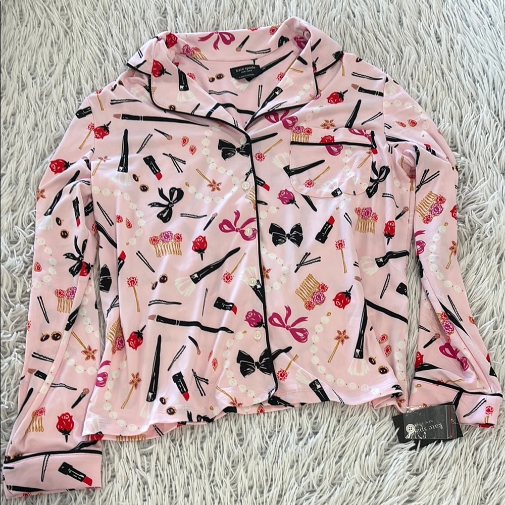 NWT Kate Spade All Dolled Up Pajama Set - Picture 5 of 12